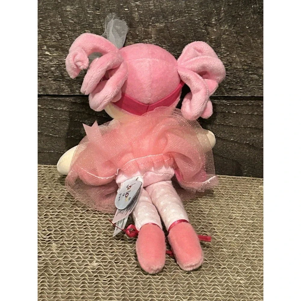 JoLijou Plush Doll Paris Les Tutus DouDou et Compagnie‎ Ballerina Pink Hair EUC